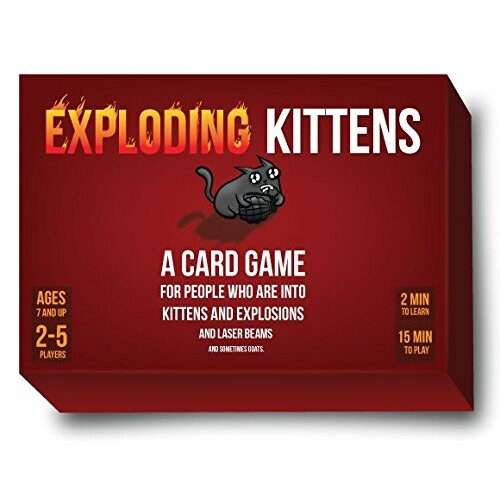 Exploding Kittens A Card Game About Kittens 1st Limited Edition Boardgames