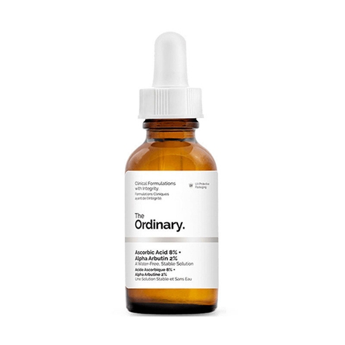 The Ordinary Ascorbic Acid 8 Percent Alpha Arbutin 2 Percent 50ml.