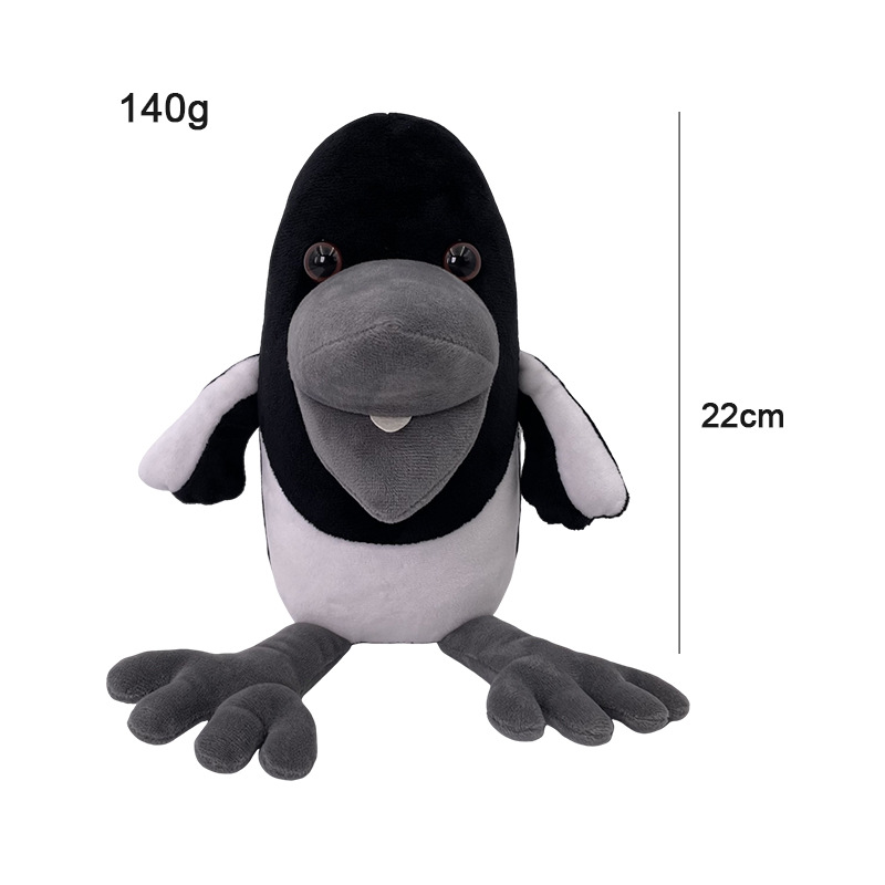 Steve And Maggie Magpie Plush Toy Stuffed Animal Doll Pillow Kid Gift Home Decor