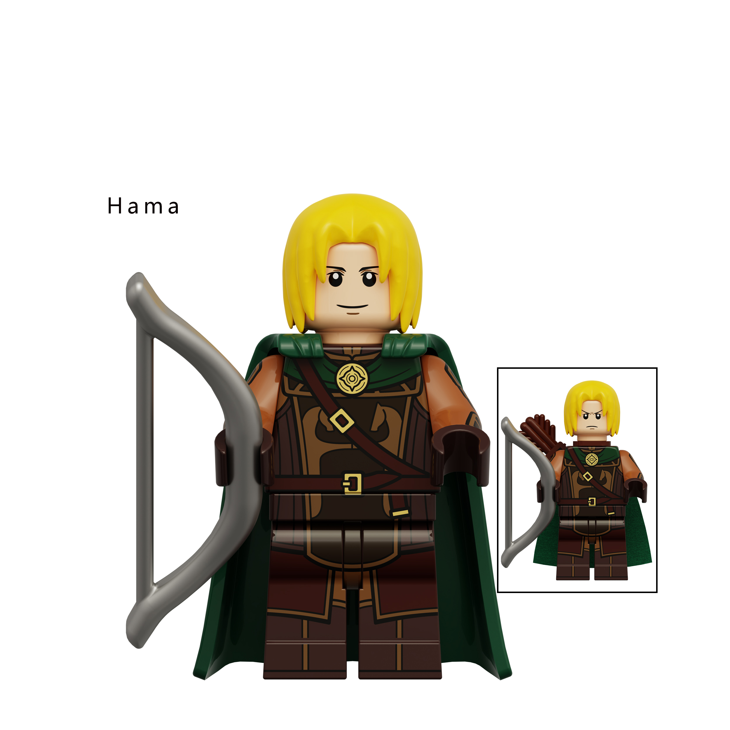 6PCS MOC Minifigures Building Block Toys Ancient Knights Medieval War Horses Princess Soldier Spear Axe Sword Accessories Action Figures Weapon Toys For Kids Fit Lego