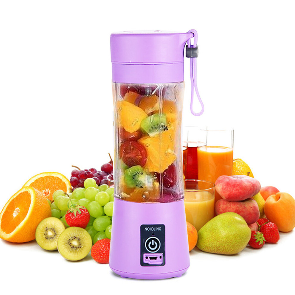 380ml USB Electric Fruit Juicer Smoothie Maker Blender Shaker Bottle