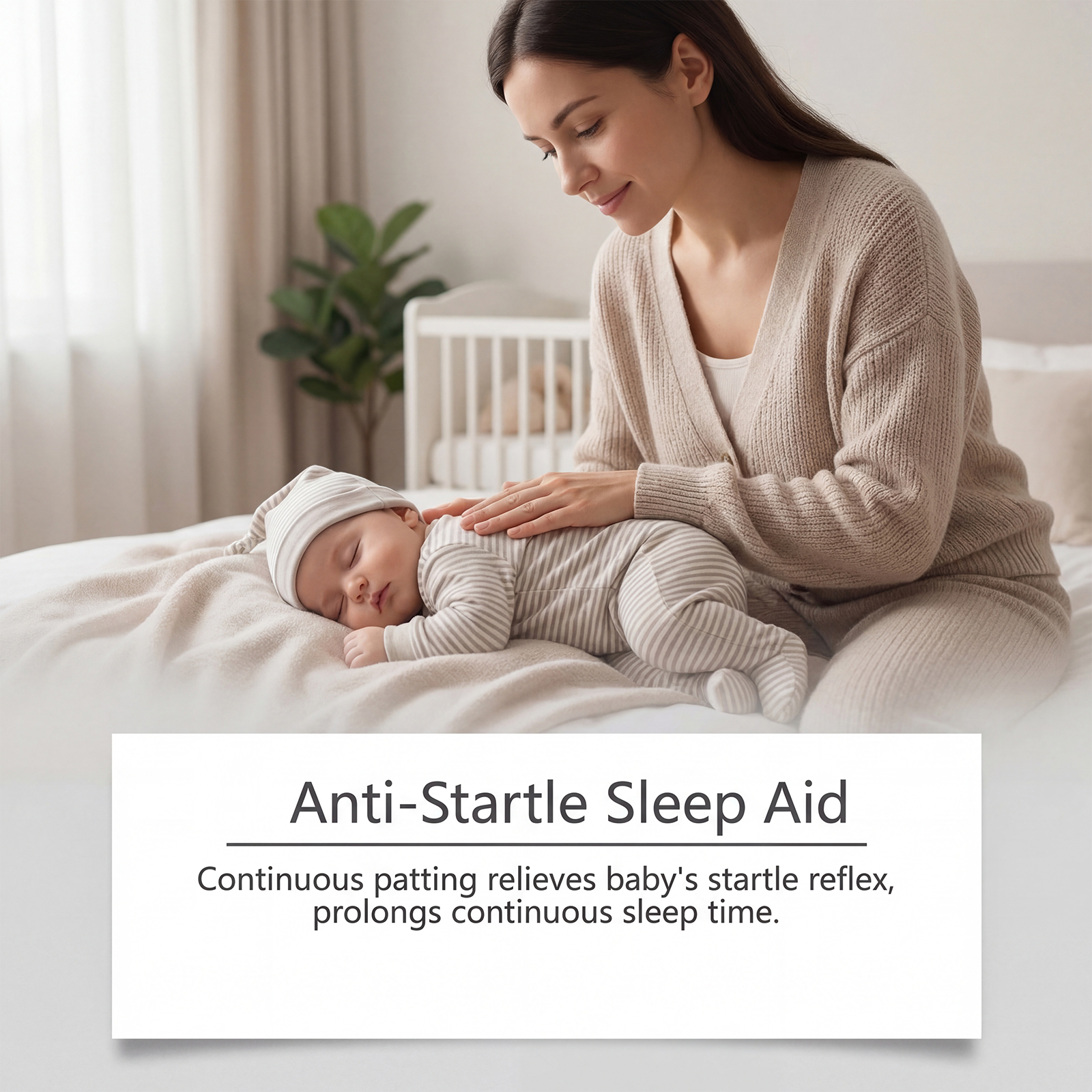 (Pink) Newborn Baby Sleep Aid Palm Pillow Baby Soothing Palm Baby Sleep Aid Baby Calming Sleep Remote Control Toddler Palm Pillow