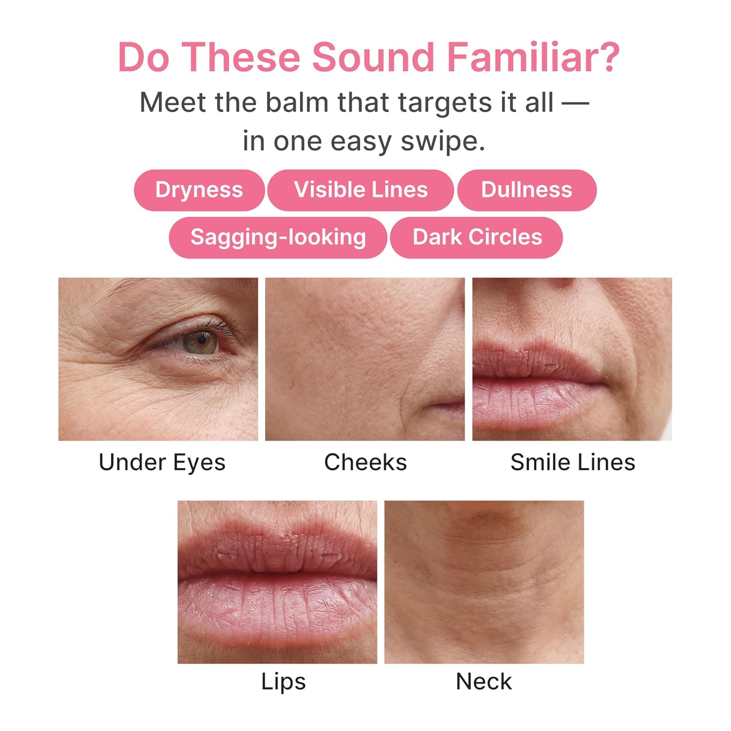 medicube PDRN Pink Collagen Volume Multi Balm Stick Volufiline NAD Collagen Face Body Balm Under-Eyes Neck Forehead Smile Lines Lips Plumping Beauty Care 10g