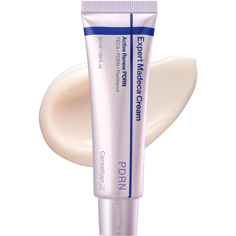CENTELLIAN 24 Expert Madeca Cream Active Renew PDRN Firming Cream Elasticity Soothing Hydrating Face Moisturizer Hyaluronic Acid Glutathione Skin Care 50ml