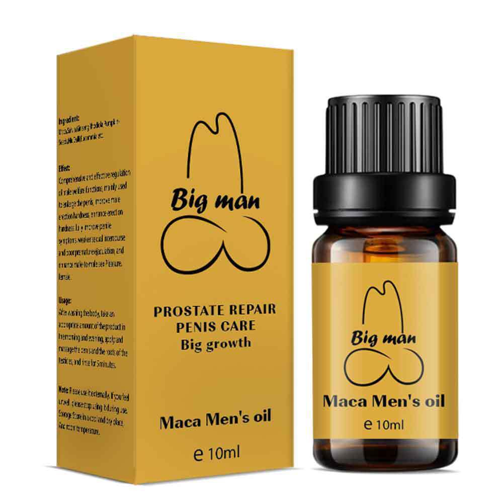 Men‘s Massage Oil Vitality Essential Oil for Body Care and Personal Massage Home Use