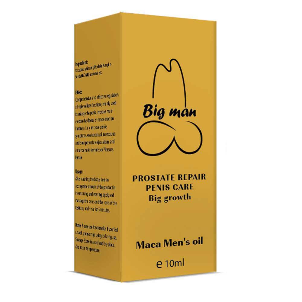 Men‘s Massage Oil Vitality Essential Oil for Body Care and Personal Massage Home Use