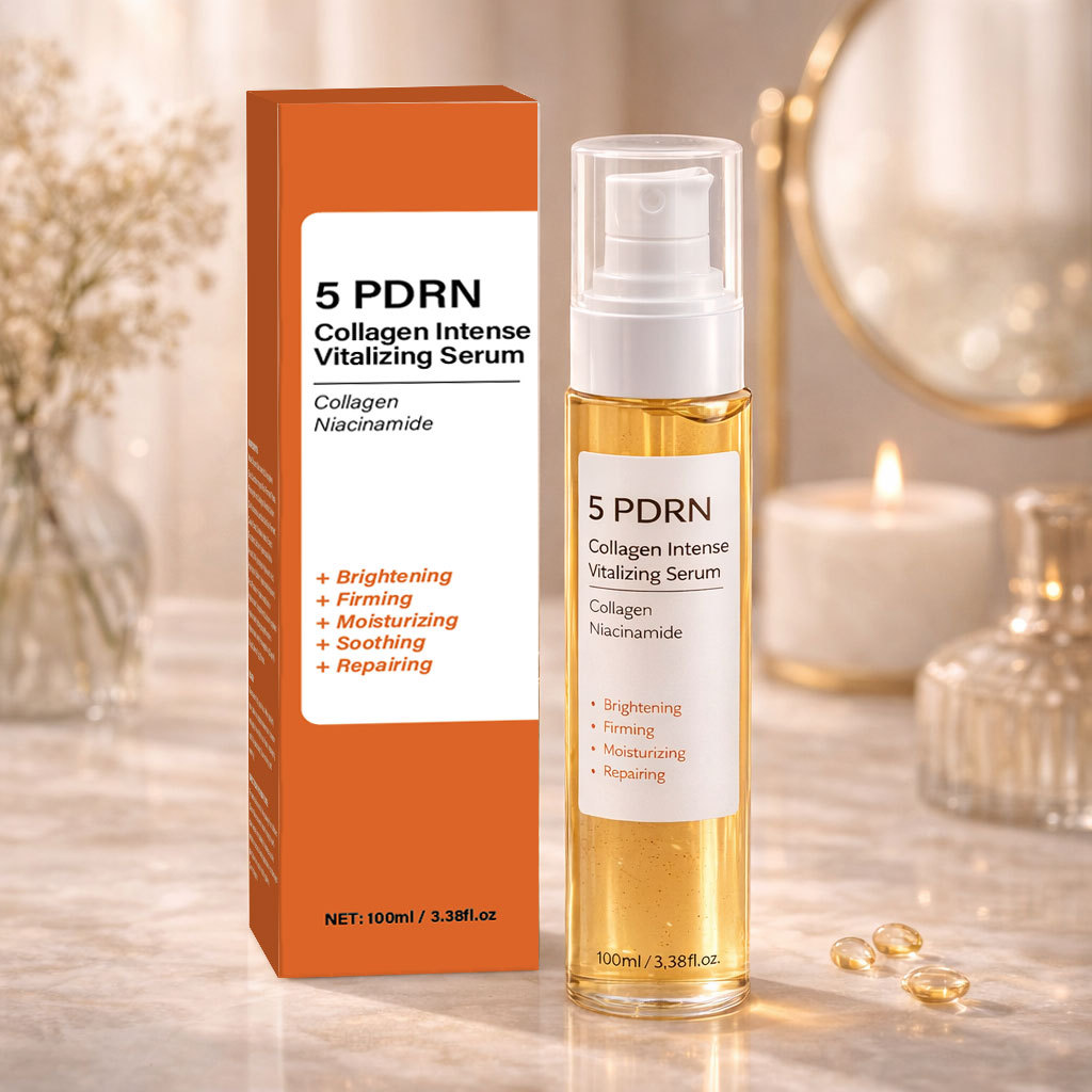 PDRN Collagen Revitalizing Essence For Firming Brightening And Hydrating Daily Facial Skin Rejuvenation Treatment 100ml