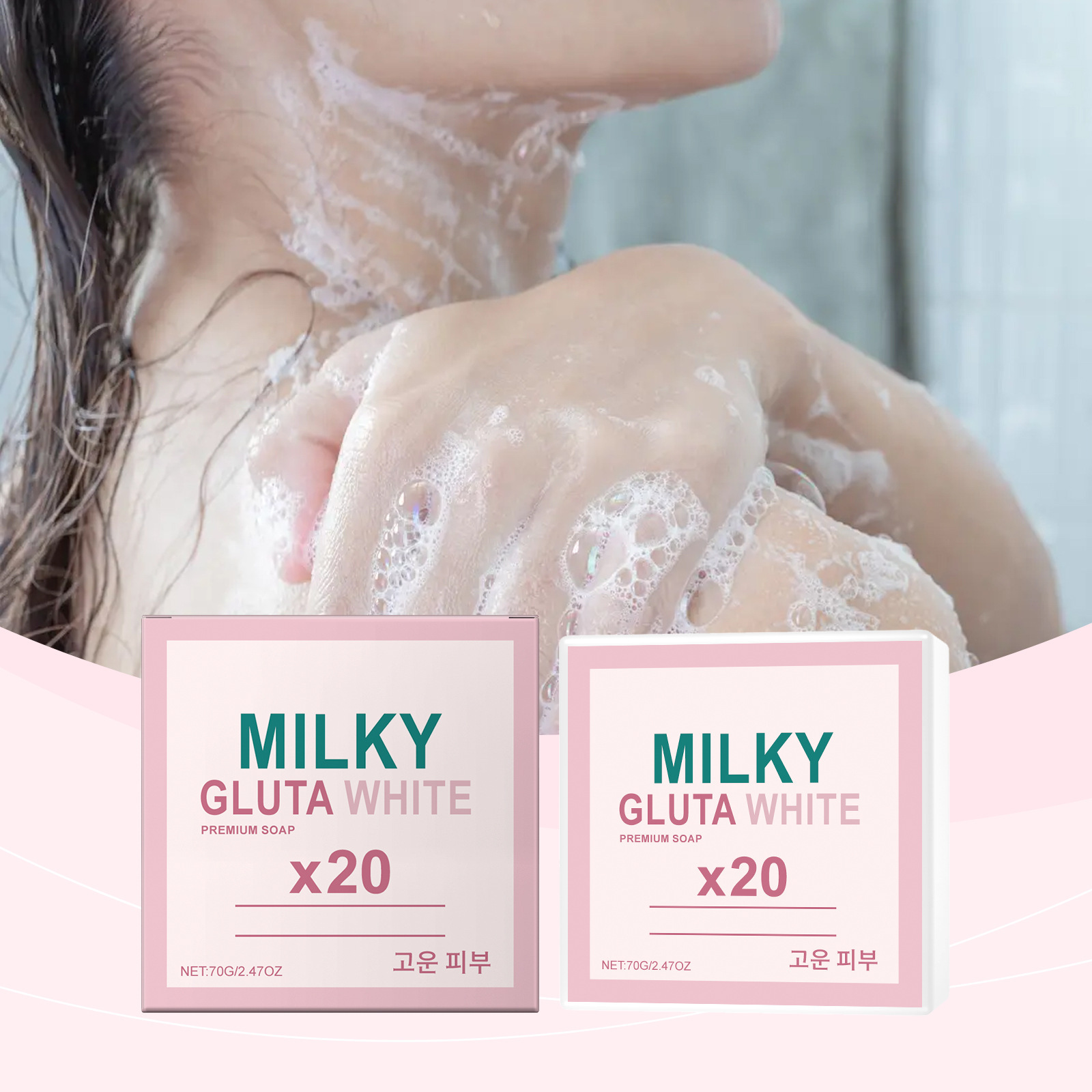 Milk Body Moisturizing Soap Gentle Cleansing Hydrating Nourishing For Soft Smooth Skin Daily Shower And Bath Care