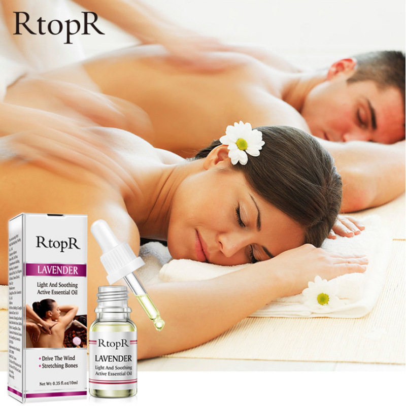 Lavender Relaxing Soothing Massage Essential Oil For Tired Muscles Body Relaxation Daily Aromatherapy Care