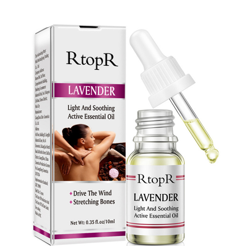 Lavender Relaxing Soothing Massage Essential Oil For Tired Muscles Body Relaxation Daily Aromatherapy Care