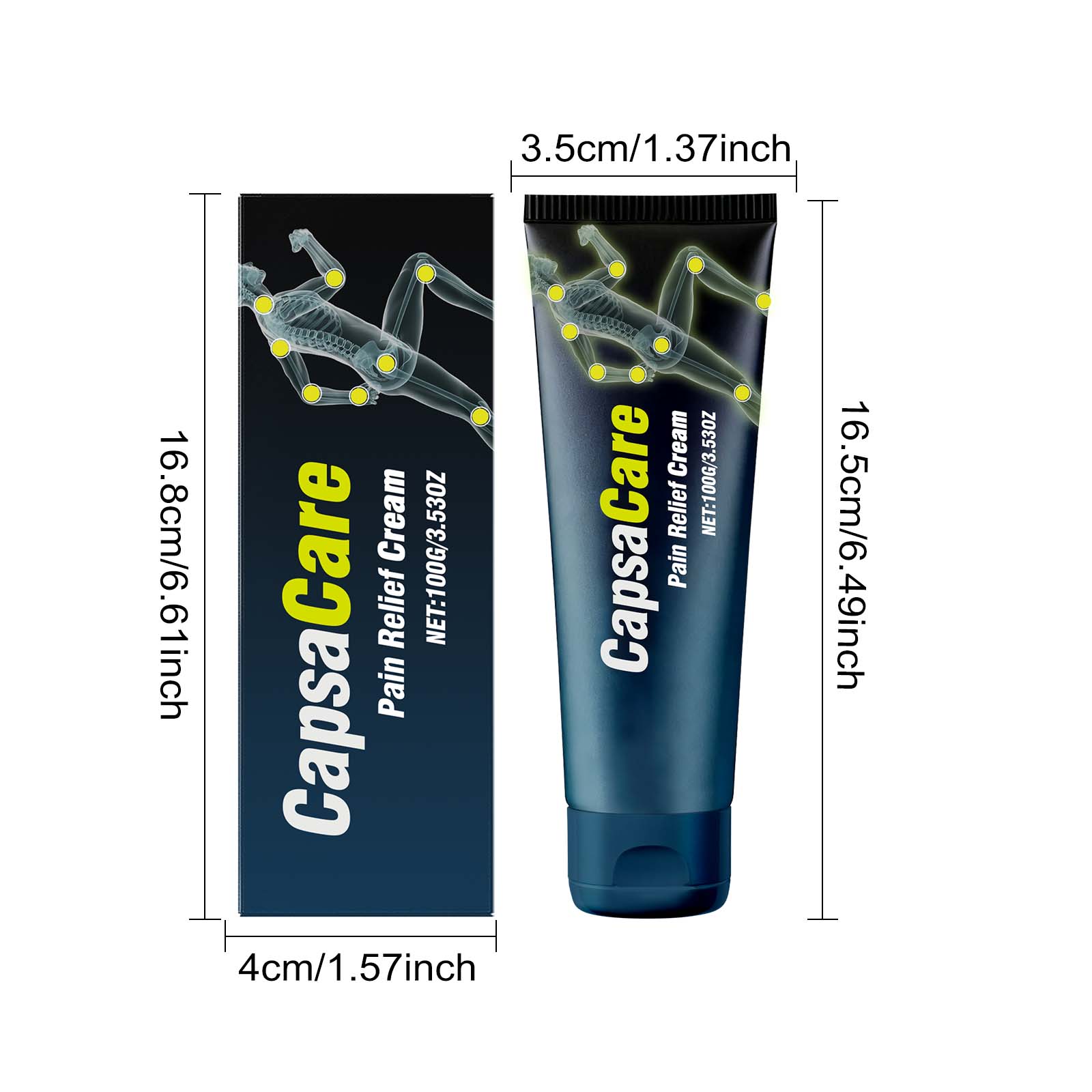Body Comfort Care Cream Gentle Nourish Protect Skin Arm Knee Daily External Massage Cosmetic Lotion