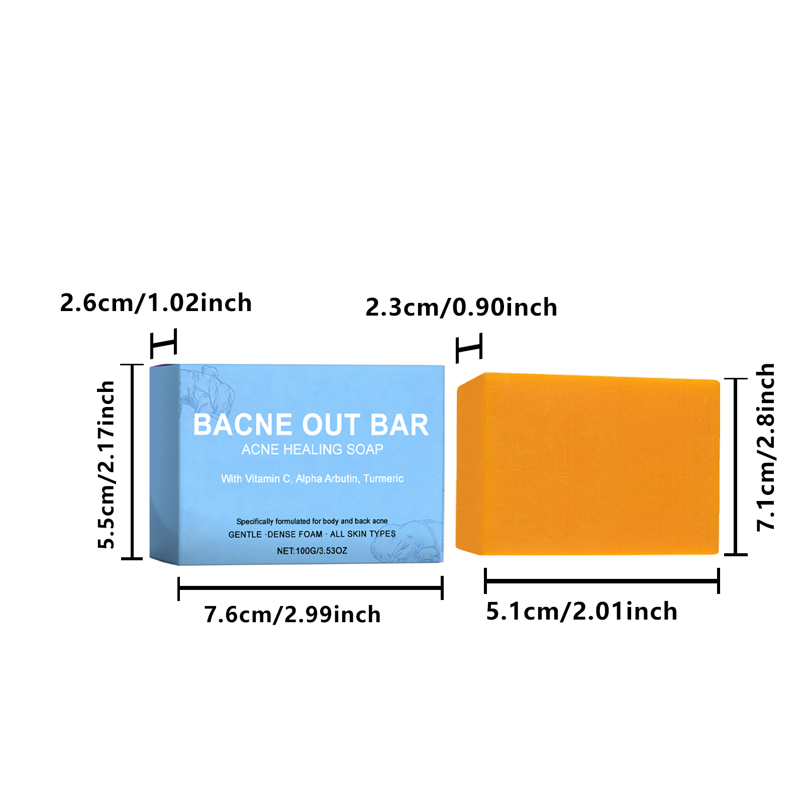 Body Soap Gentle Clean Skin Hydrate Soft Bright Gloss Purify Fresh Clear Bath Care