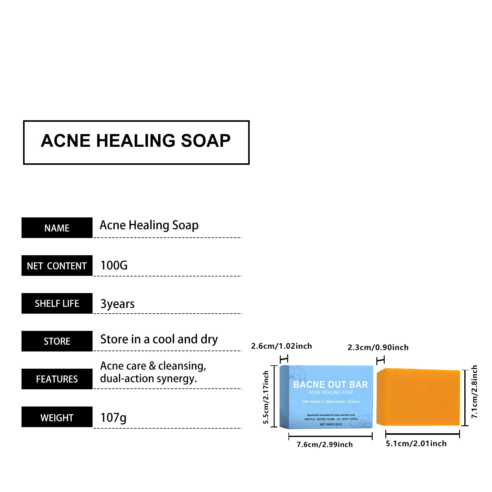 Body Soap Gentle Clean Skin Hydrate Soft Bright Gloss Purify Fresh Clear Bath Care