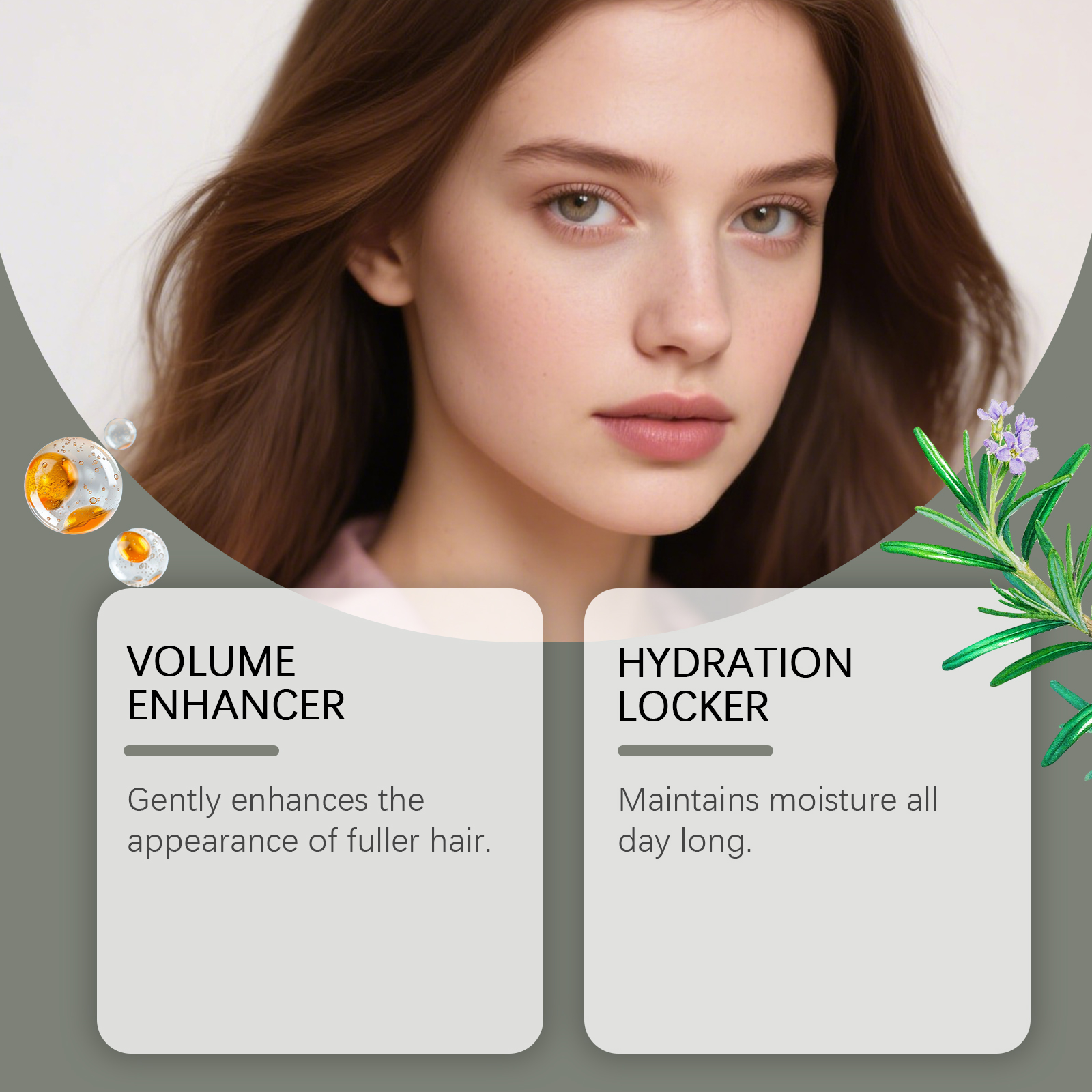 Moisturizing Nourishing Hair Essence Mild Nurturing Hydrating Silky Daily Hair Massage Care Liquid