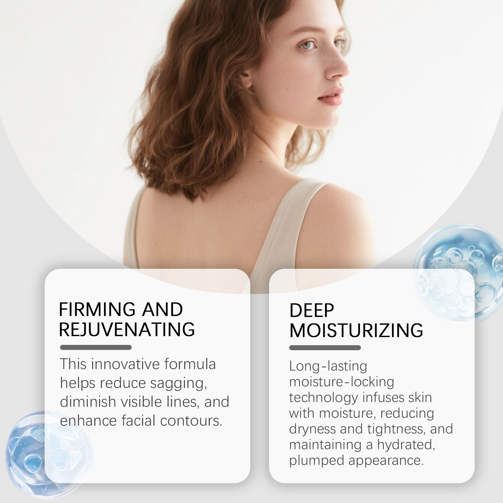 Night Facial Skin Care Cream Soft Hydrating Lightweight Fast Absorb Daily Moisturizer For Face Skin