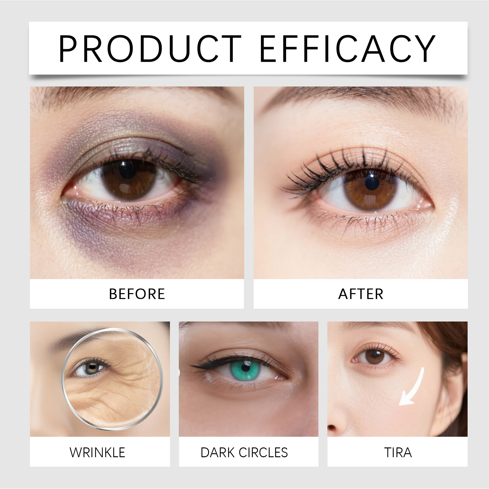 Eye Protection Spray With Lutein Fine Mist Non Irritating Non Smudging Moisturizing For Skin Around Eyes