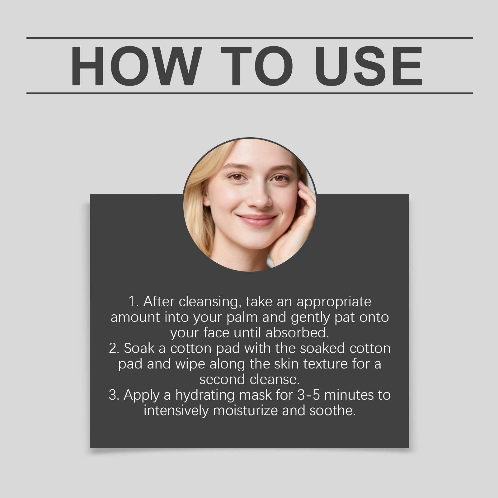 Salicylic Acid Moisturizing Facial Toner Mild Hydrating Nourish Smooth Delicate Skin Care Face