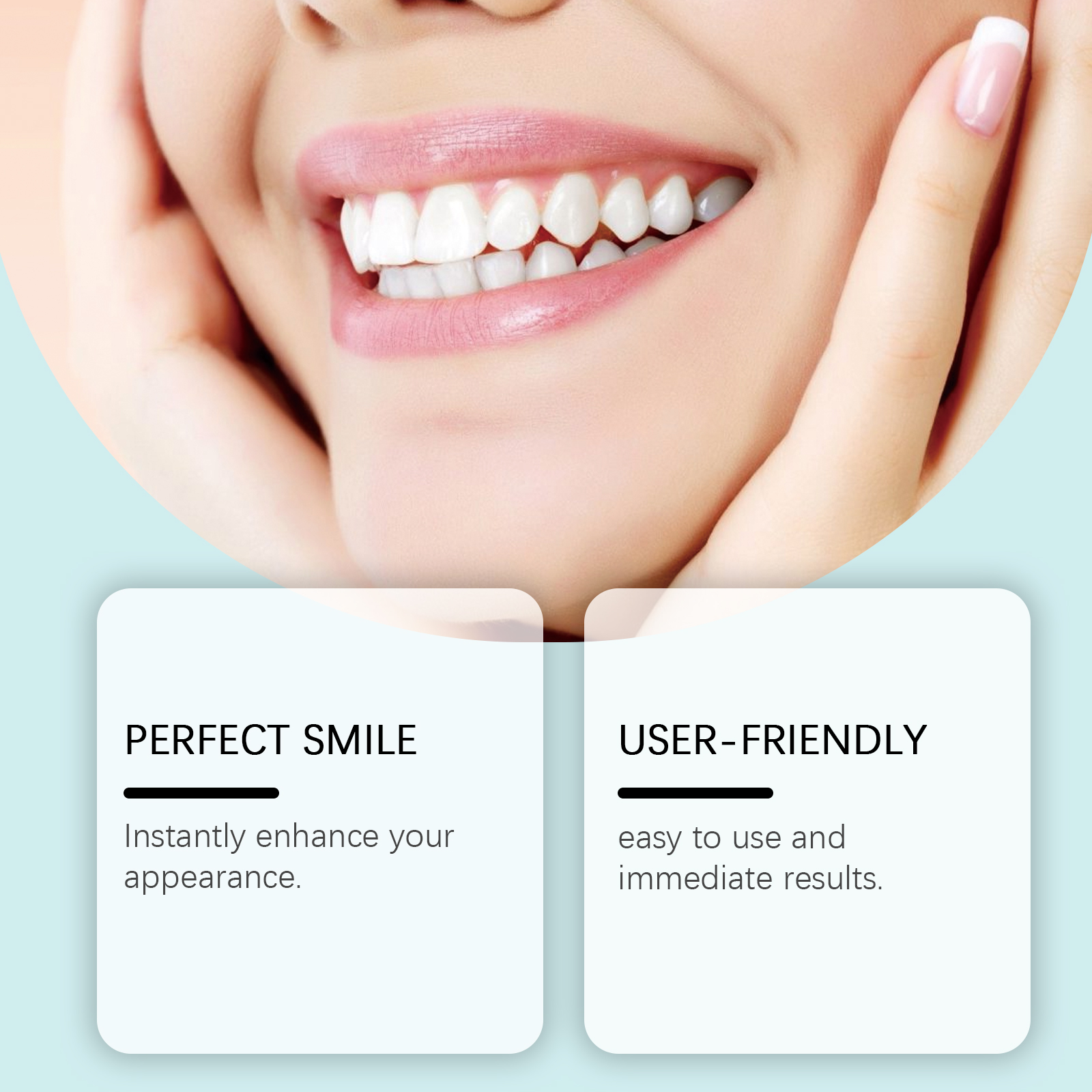 Cosmetic Teeth Veneer Set Modify Neat Comfortable Beautiful Repair Tooth Fill Gap