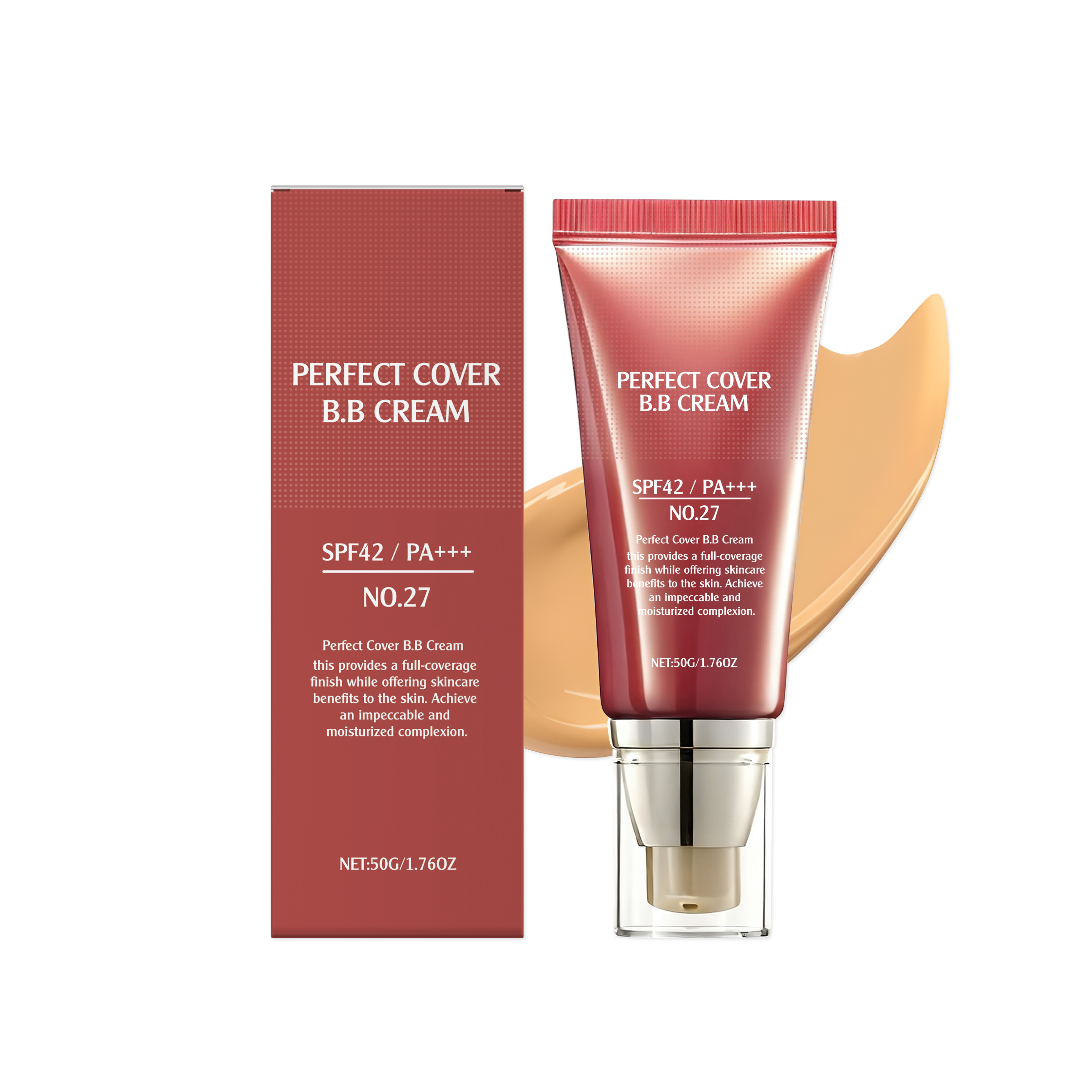 Dark Skin Soft Concealing Bb Cream Light Hydrating Bright Matte Sheer Fine Texture Moist Facial Makeup