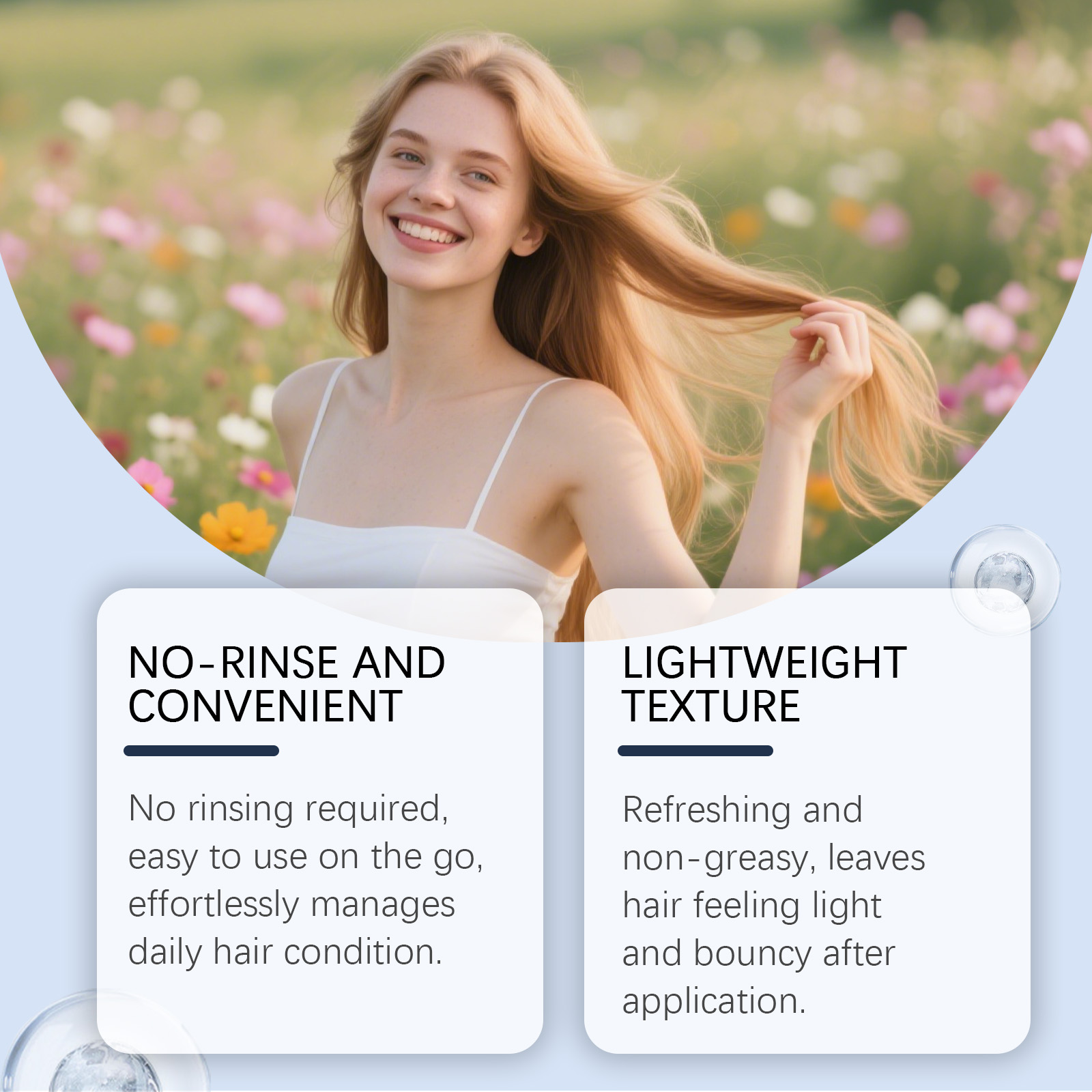 Hair Care Essence Lotion Daily Nourish Mild Maintain Hair Roots Scalp Soft Beautiful Tresses