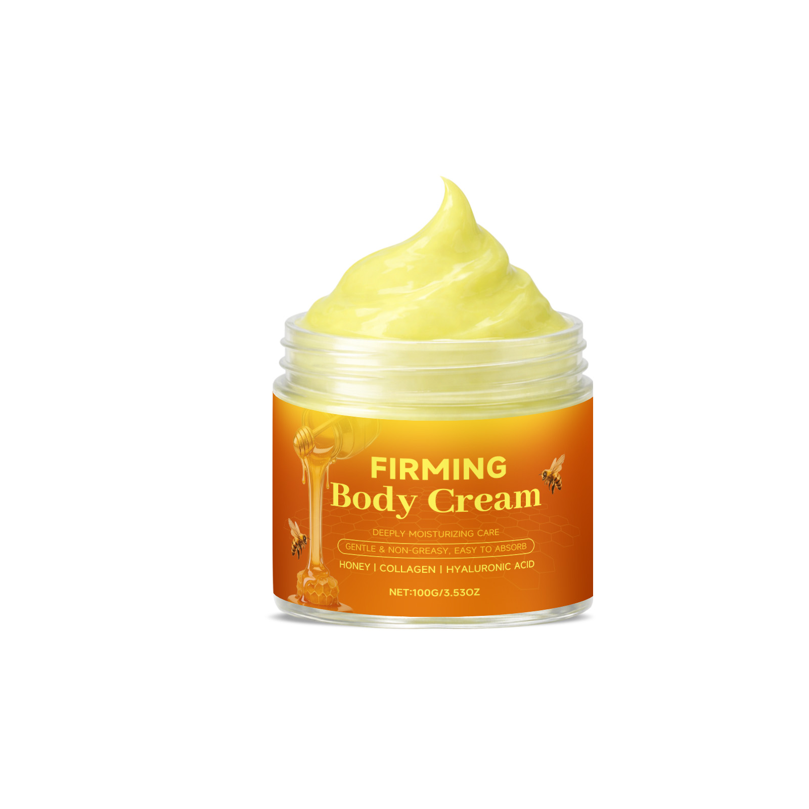 Honey Cream Mild Moisturizing Skin Facial Hydrating Refreshing Soft Smooth Glossy Nourishing Smearing Cream