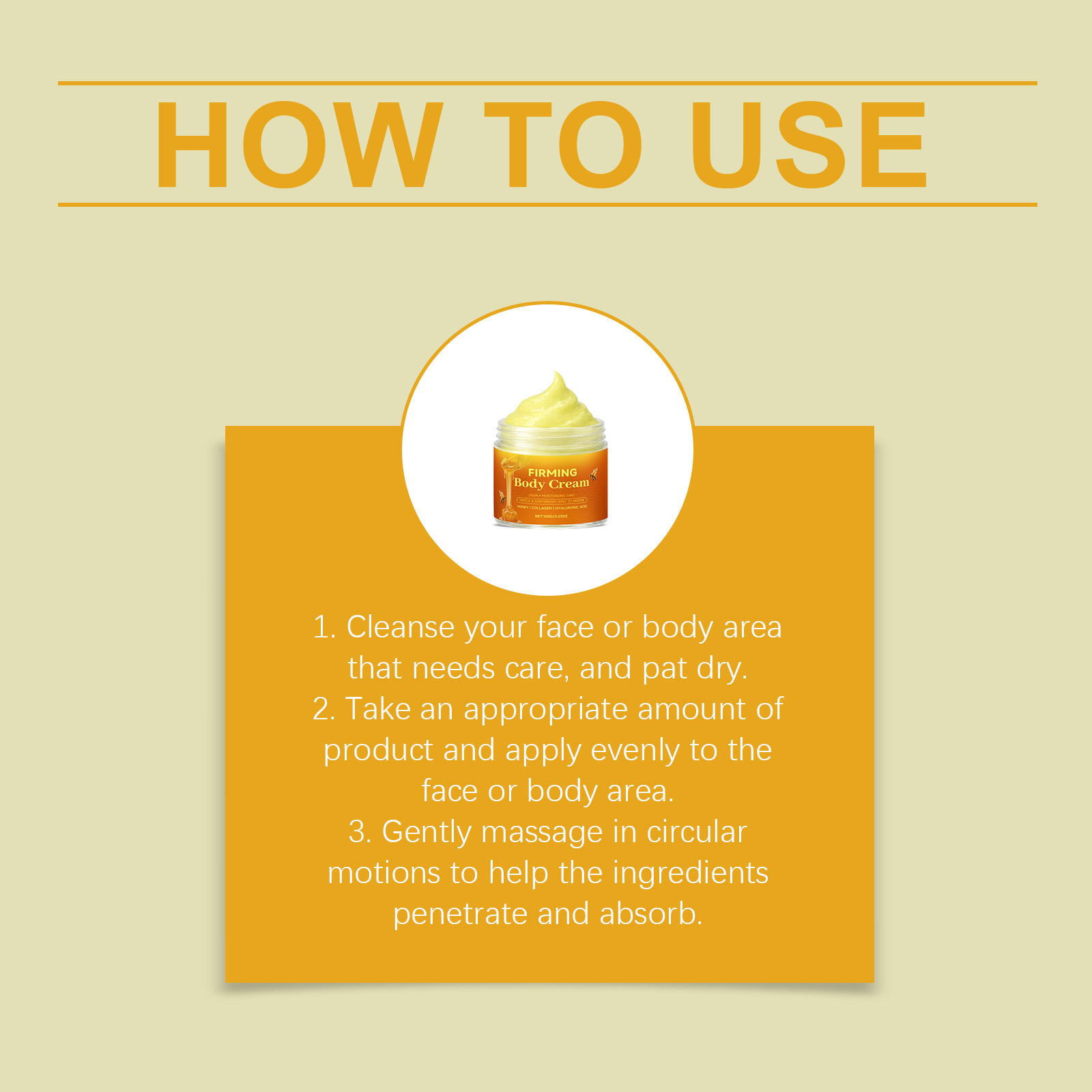 Honey Cream Mild Moisturizing Skin Facial Hydrating Refreshing Soft Smooth Glossy Nourishing Smearing Cream