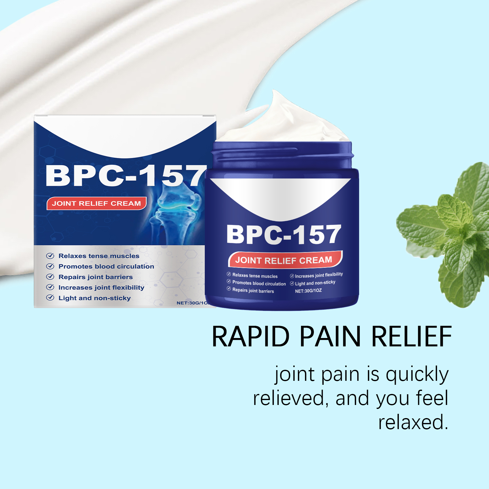 Joint Care Cream Nourishing Gentle Skin Care For Elbow Knee External Massage