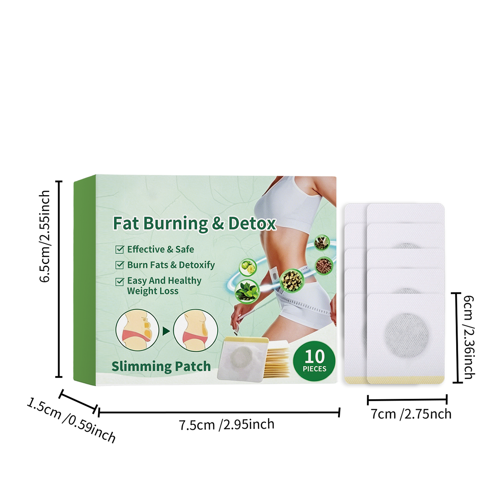 Metabolic Care Patch Gentle Body Nourish Daily Physical Conditioning Skin Health Maintenance
