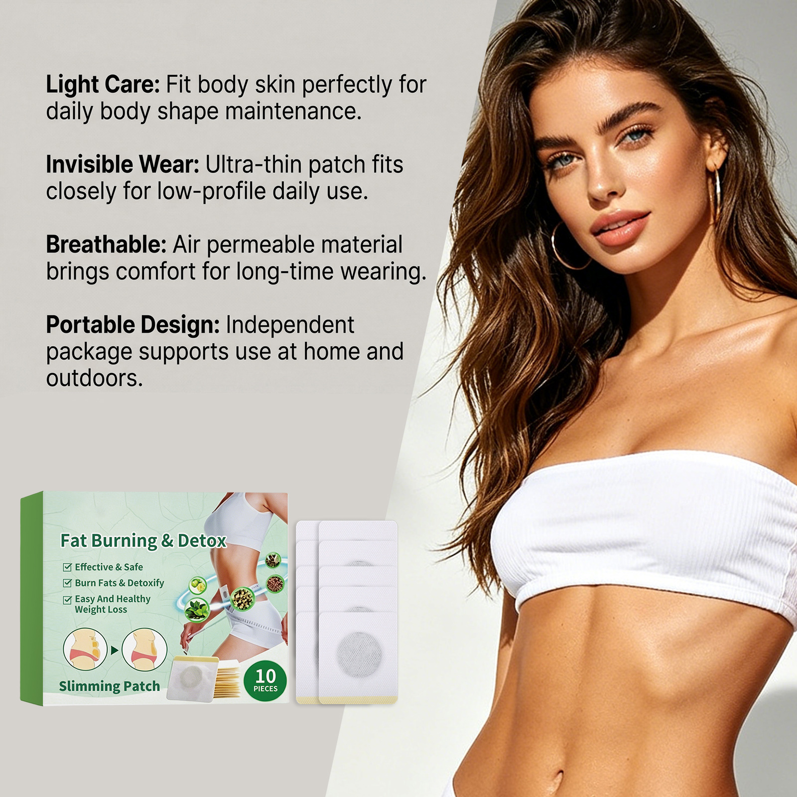 Metabolic Care Patch Gentle Body Nourish Daily Physical Conditioning Skin Health Maintenance