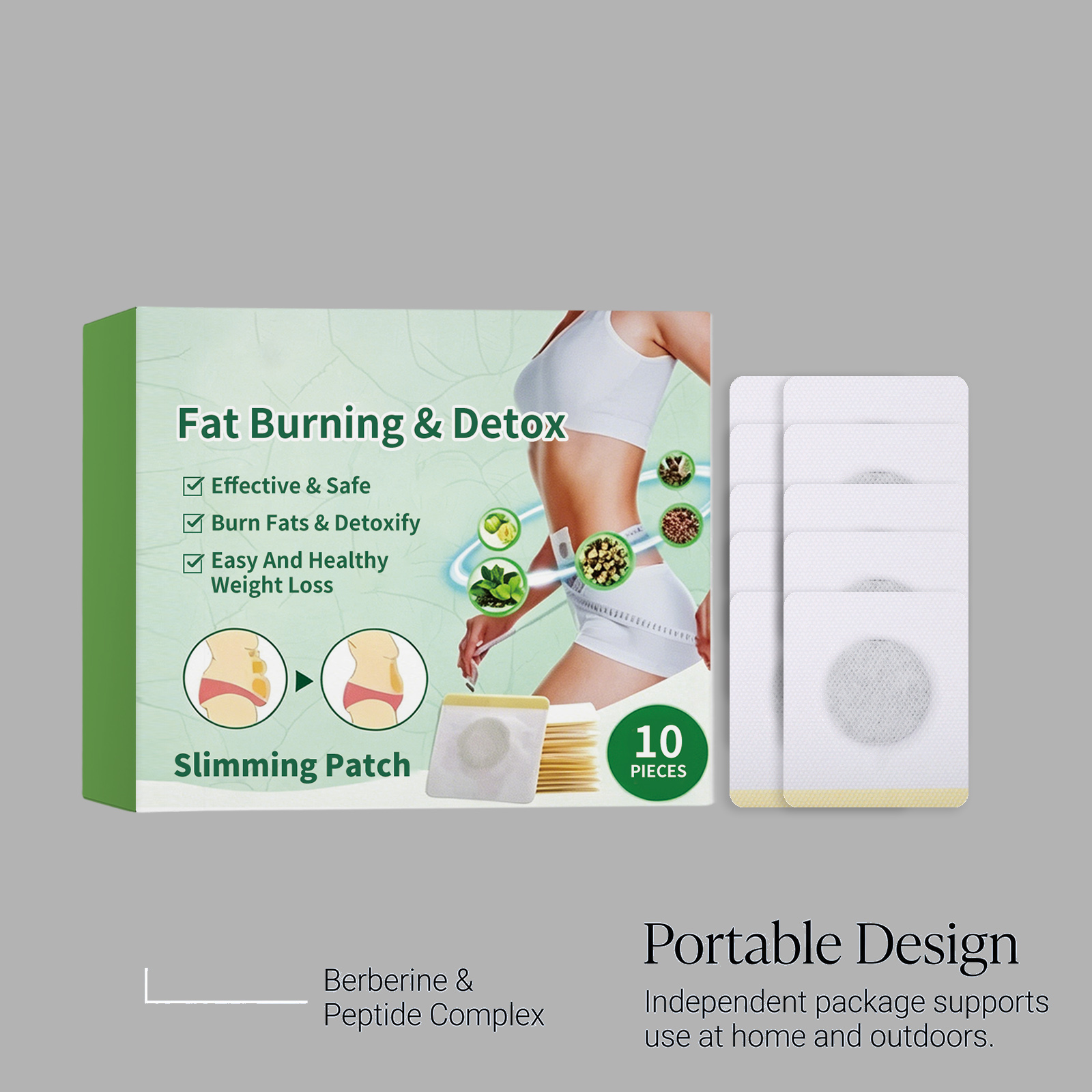 Metabolic Care Patch Gentle Body Nourish Daily Physical Conditioning Skin Health Maintenance