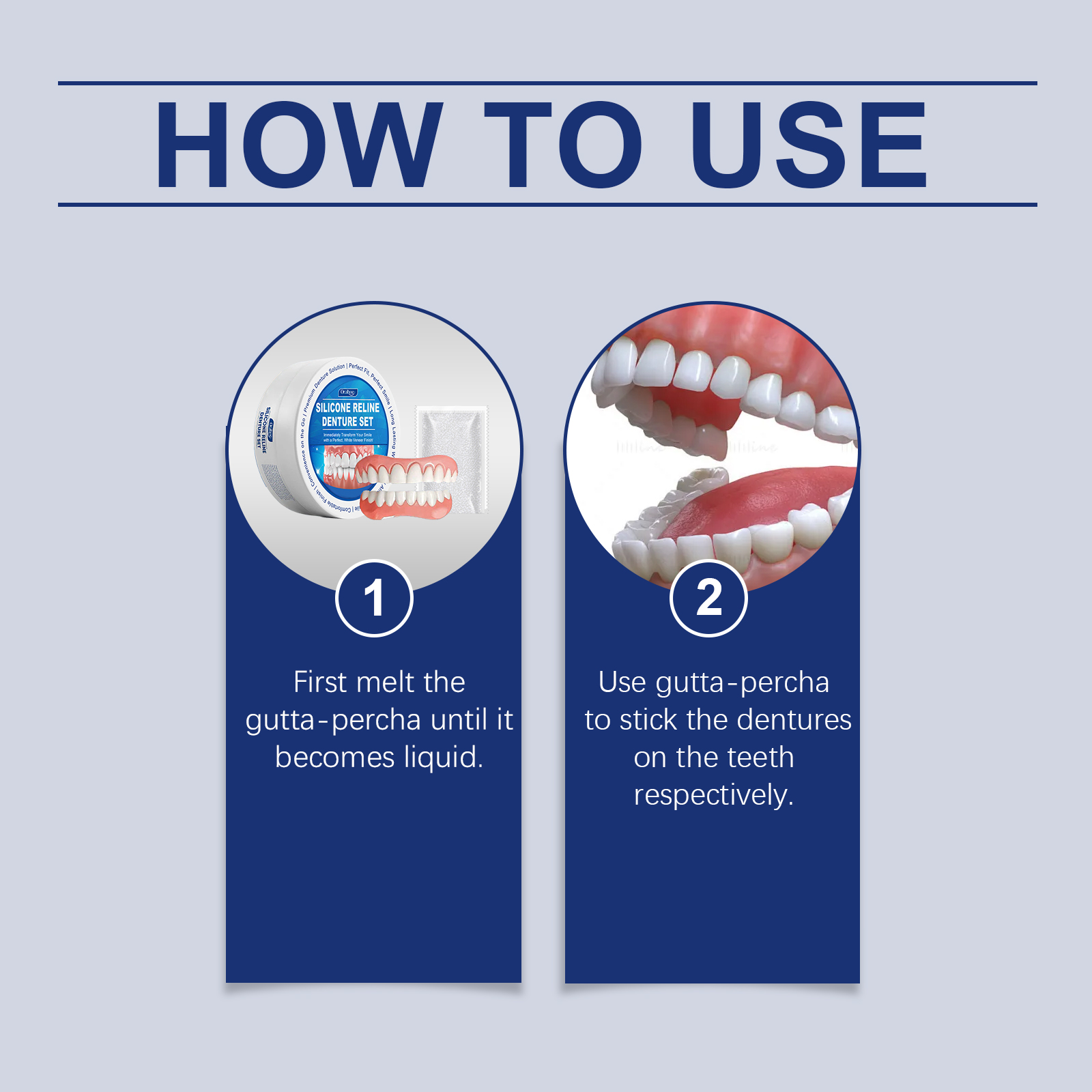 Reshape Dental Veneers Improve Smile Aesthetic Comfort Material Complete Denture Kit