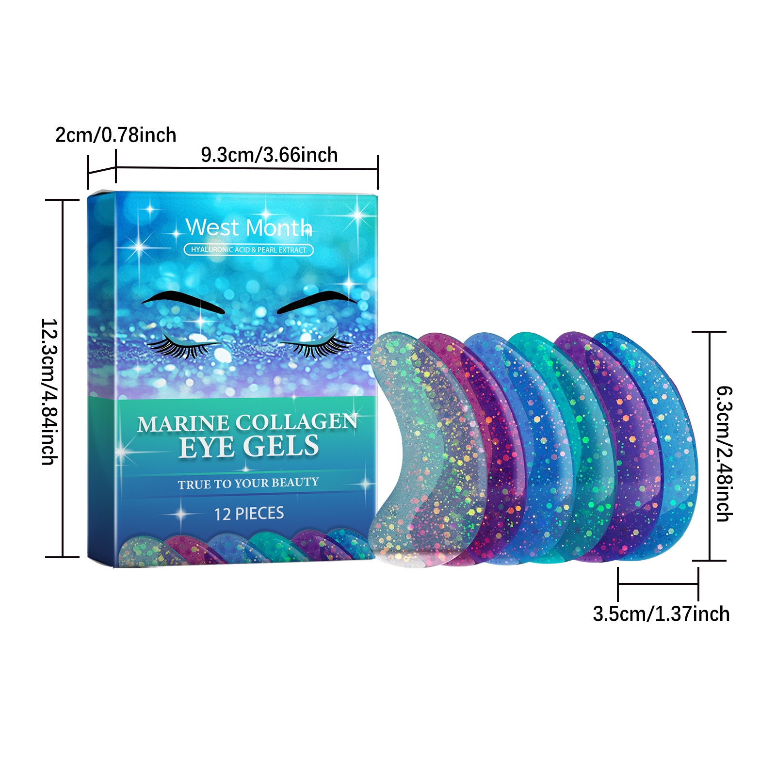 Anti Wrinkle Moisturizing Hydrating Eye Mask Gentle Nourish Fade Eye Lines Elastic Skin Mask