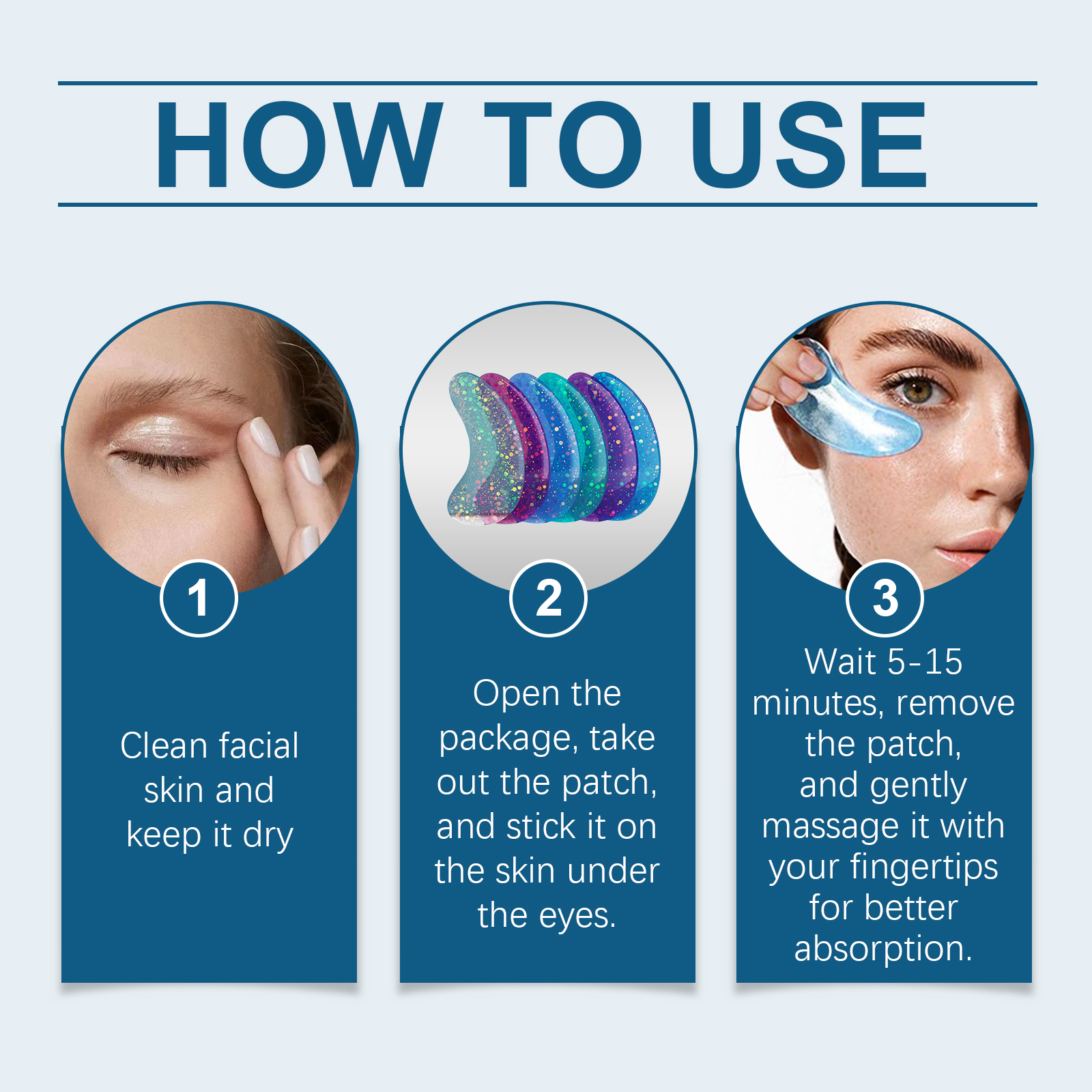 Anti Wrinkle Moisturizing Hydrating Eye Mask Gentle Nourish Fade Eye Lines Elastic Skin Mask