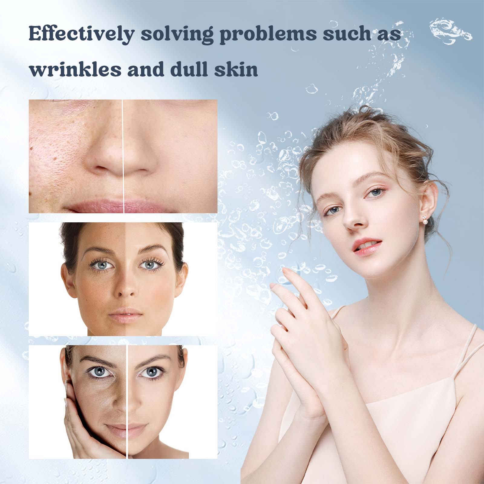 Collagen Face Mask Sheet Hydrating Moisturizing Skin Nourishing For Glowing Complexion Daily Facial Care
