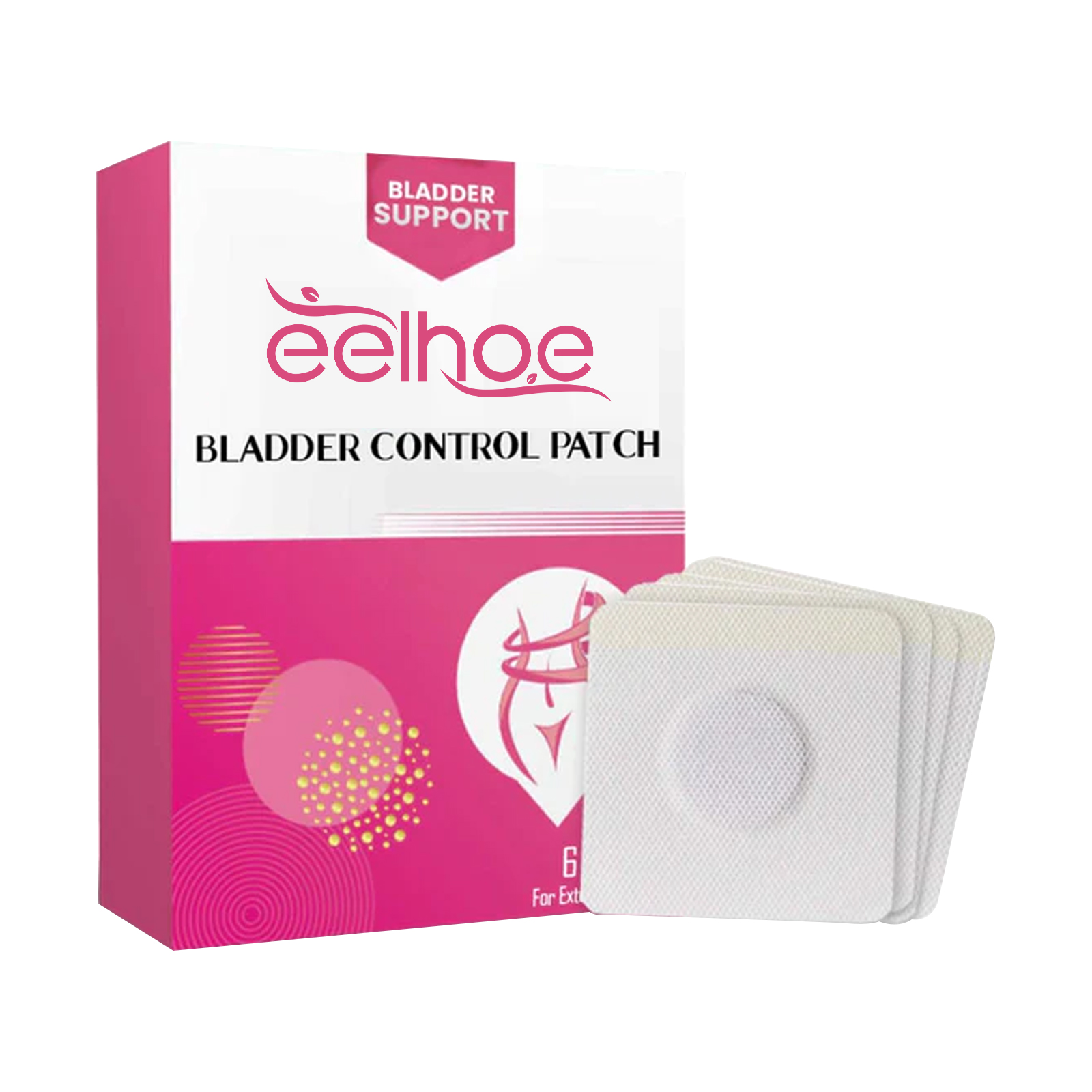 Bladder Control Support Patches Women's Incontinence Care Herbal Body Plasters