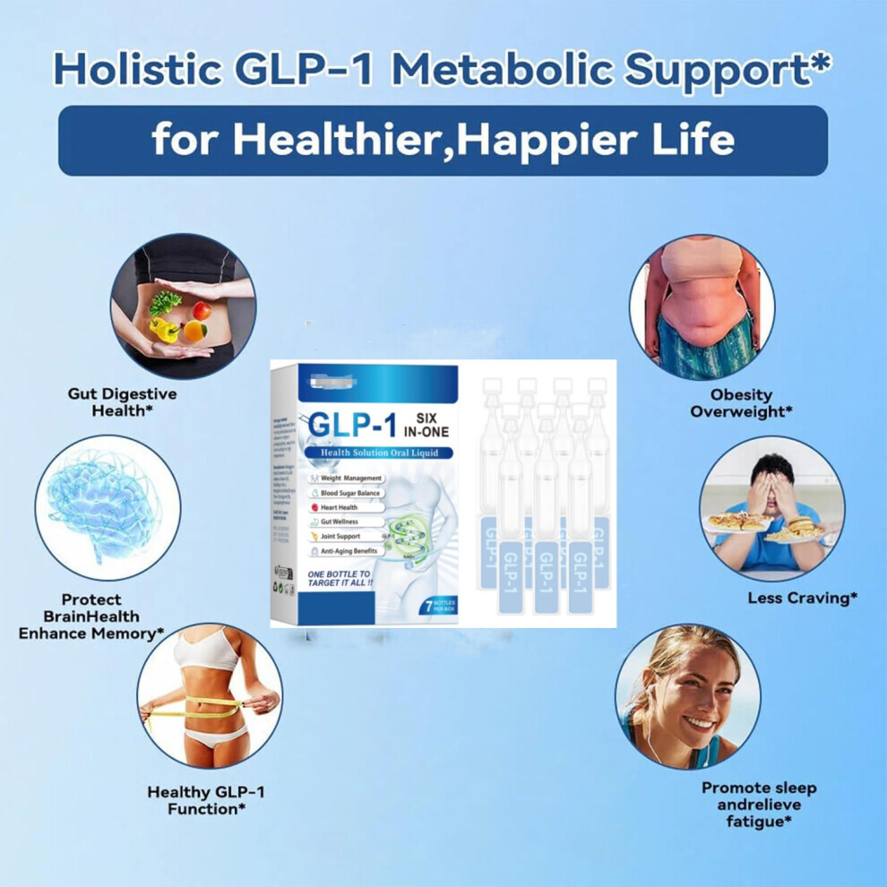 5Box Six-in-One Health Solution Oral Liquld NEW