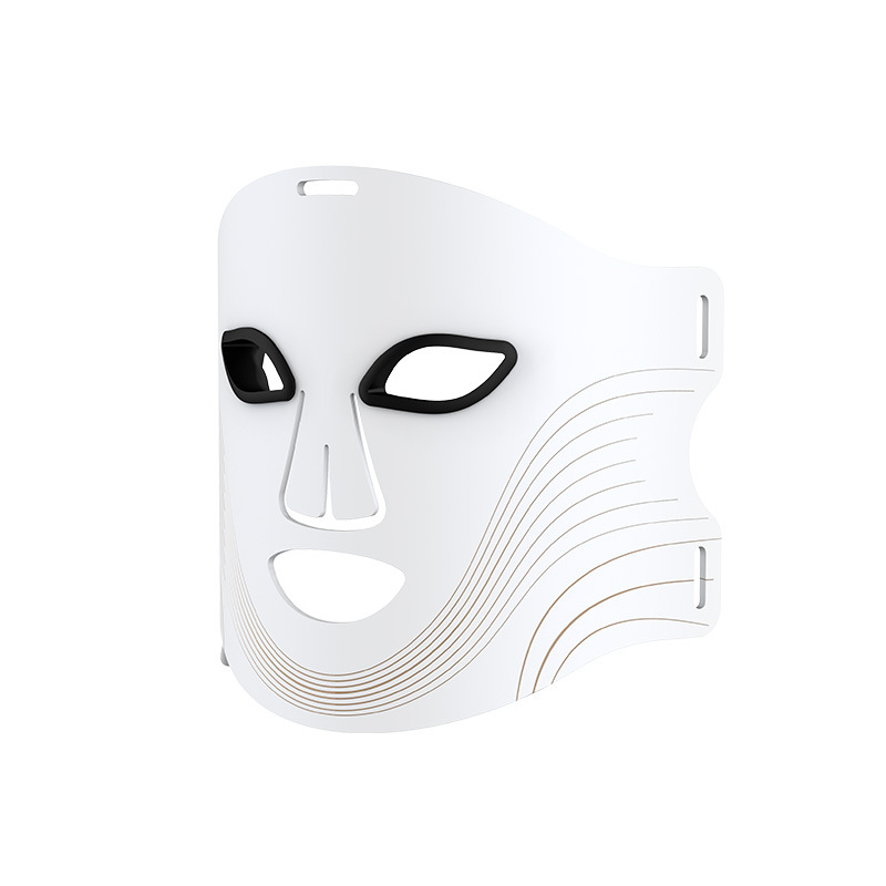 (4 Colors Light Therapy Mask) LED Red Light Facial Therapy Mask Photon Mask Home Beauty Skincare Device Women Personal Care Portable Version Beauty Device