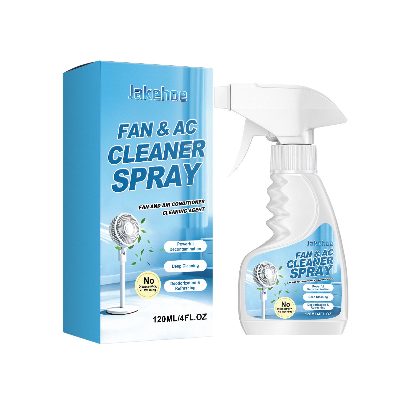 Fan And Air Conditioner Cleaner Spray For Dust And Dirt Removal Home Cleaning