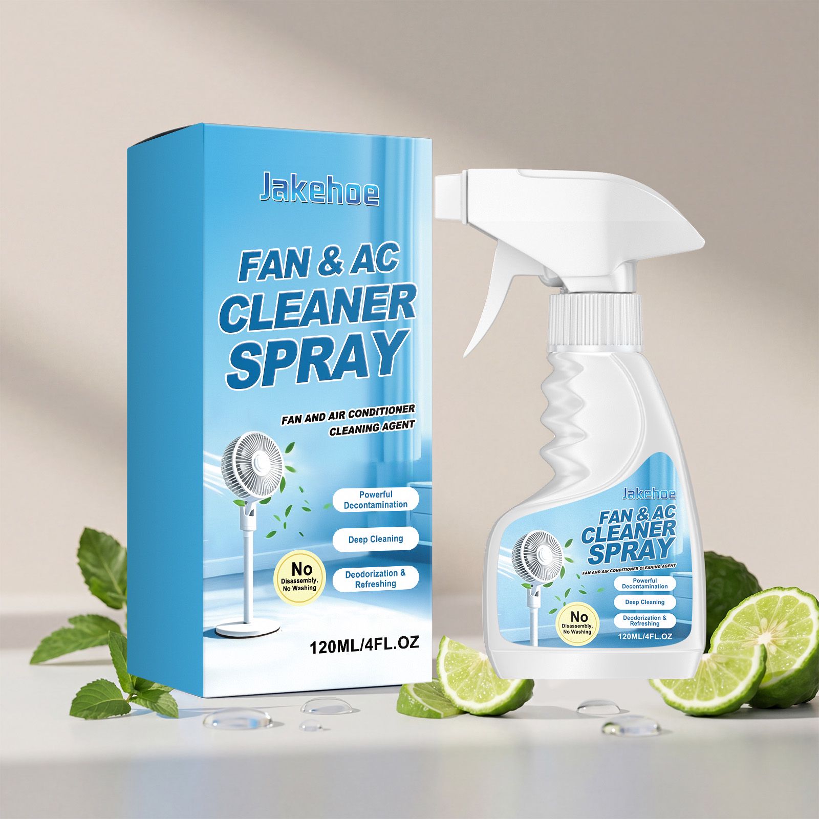 Fan And Air Conditioner Cleaner Spray For Dust And Dirt Removal Home Cleaning