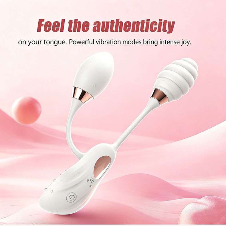 (White Remote~Controlled) Wearable Vibrating Egg  Massagers Adult Sex Toy Female Masturbator Bullet Wand APP Remote Control Couples Intimacy Long-Distance Relationship