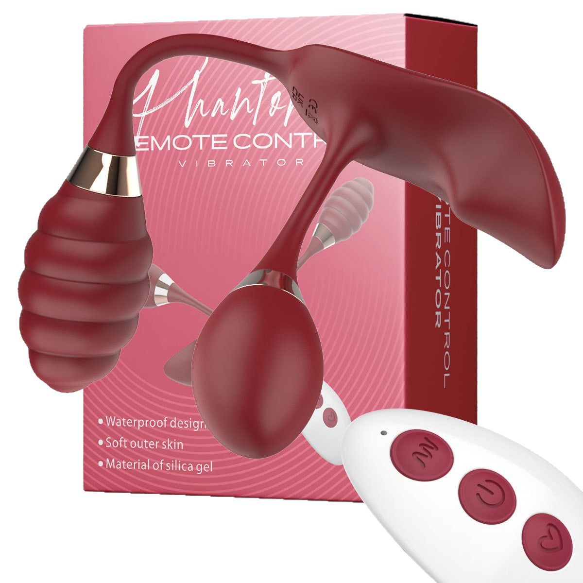 (White Remote~Controlled) Wearable Vibrating Egg  Massagers Adult Sex Toy Female Masturbator Bullet Wand APP Remote Control Couples Intimacy Long-Distance Relationship