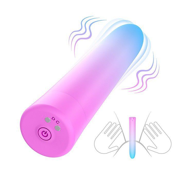 Sex Toys Bullet Vibrating Egg Discreet Adult Toy For Women 7-Inch Wand Dildo Vibrator Female Massager Gradient Colour