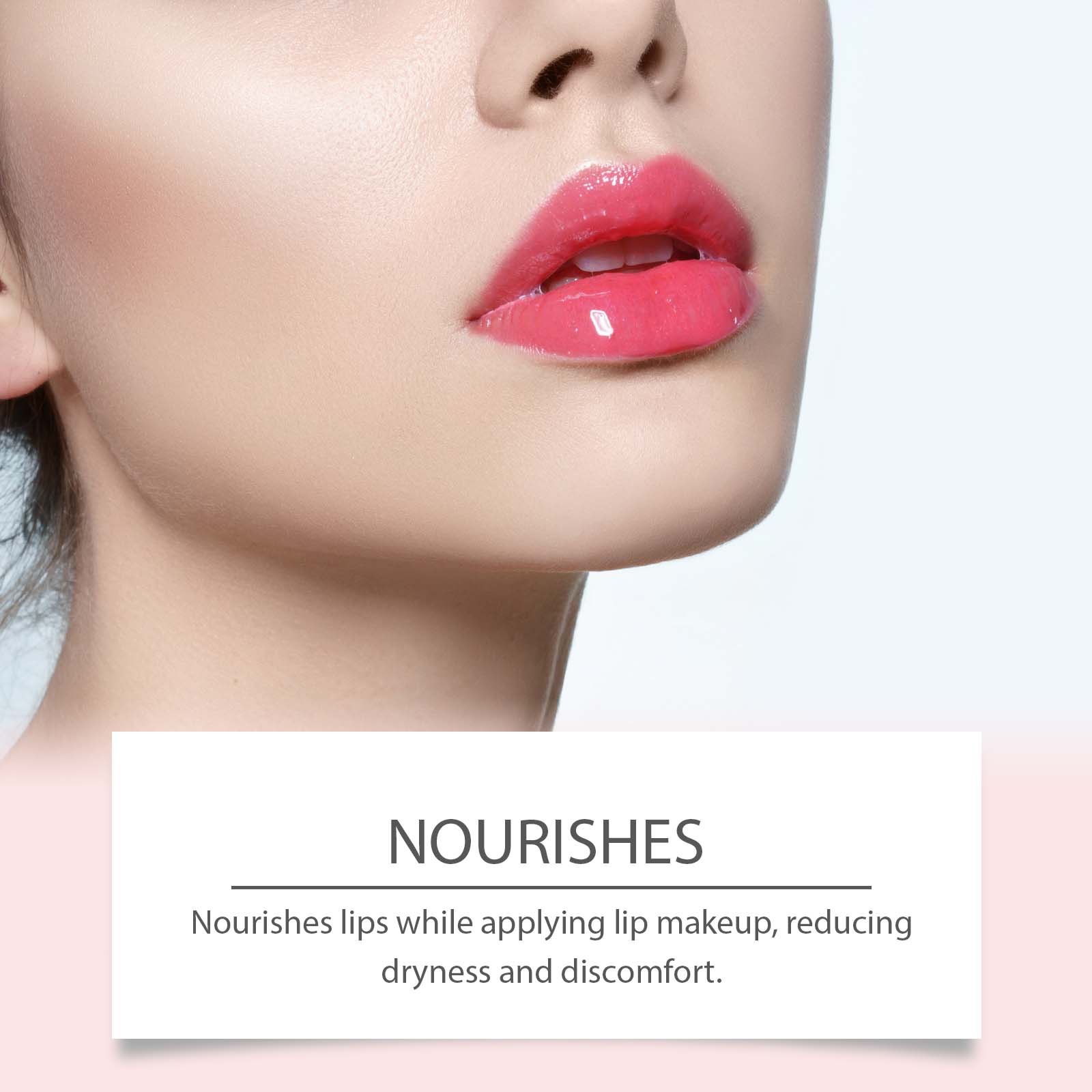Peel Off Lip Tint Rose Red Moisturizing Long Lasting Easy Color For Daily Lip Makeup