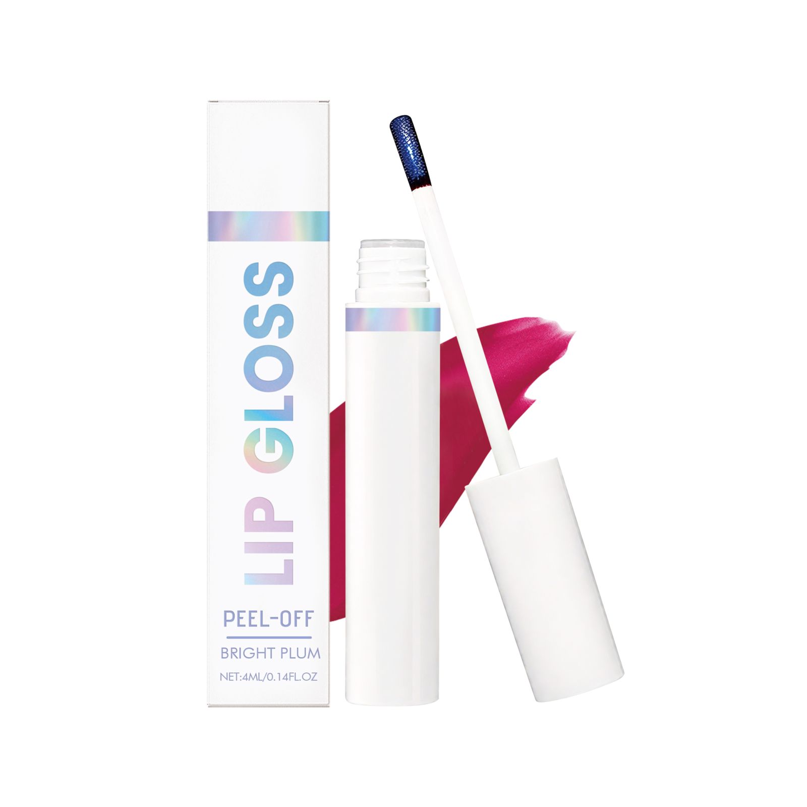 Peel Off Lip Tint Rose Red Moisturizing Long Lasting Easy Color For Daily Lip Makeup