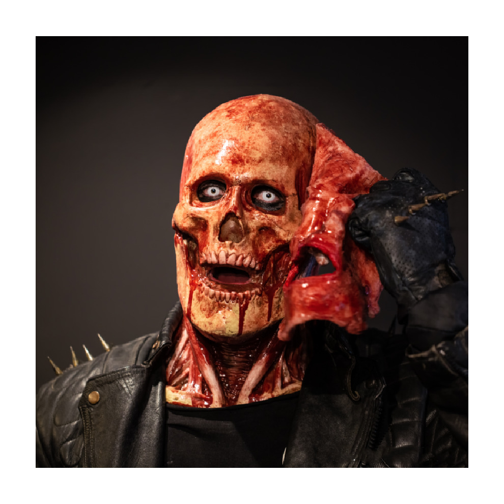 Halloween Tear-Off Joker Mask