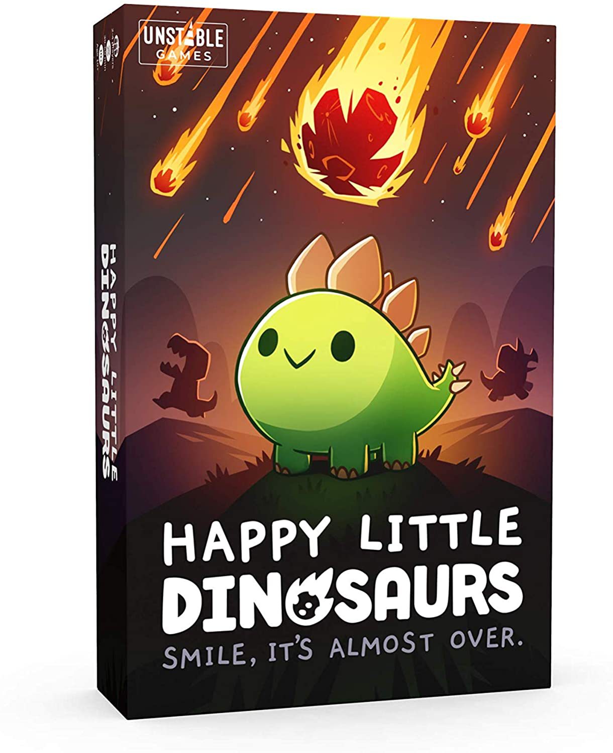 Happy Little Dinosaurs Board Game Fun Base Game Party English Card Game Family Toy for Gift Birthday Christmas Thanksgiving Party Favor