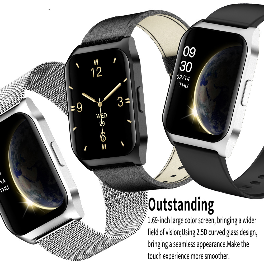 Dual Bluetooth Chip Call Models Smart Watch Fitness Smartwatch Men Women Music Clock For Android IOS Phone