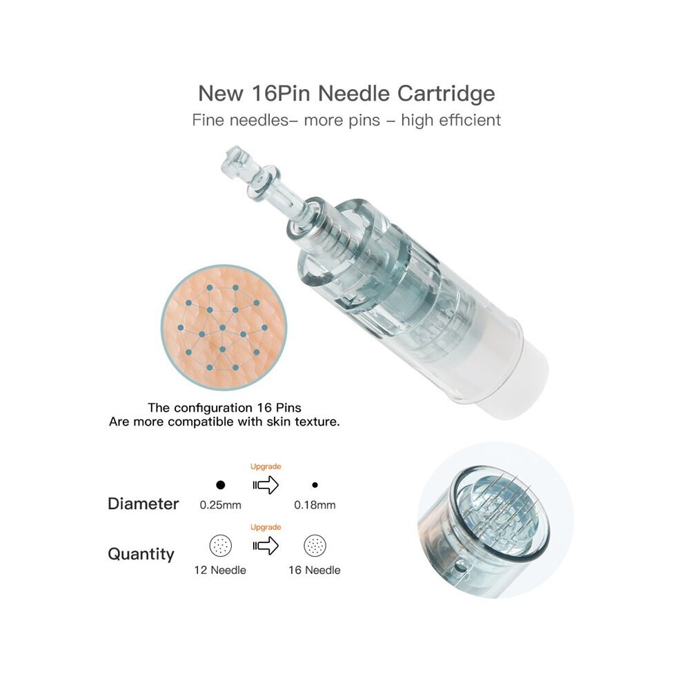 (10PCS 11 Pins) 10PCS Professional Cartridges Needles Fits Dr. pen M8 Replacment Cartridge Micro Needling UK