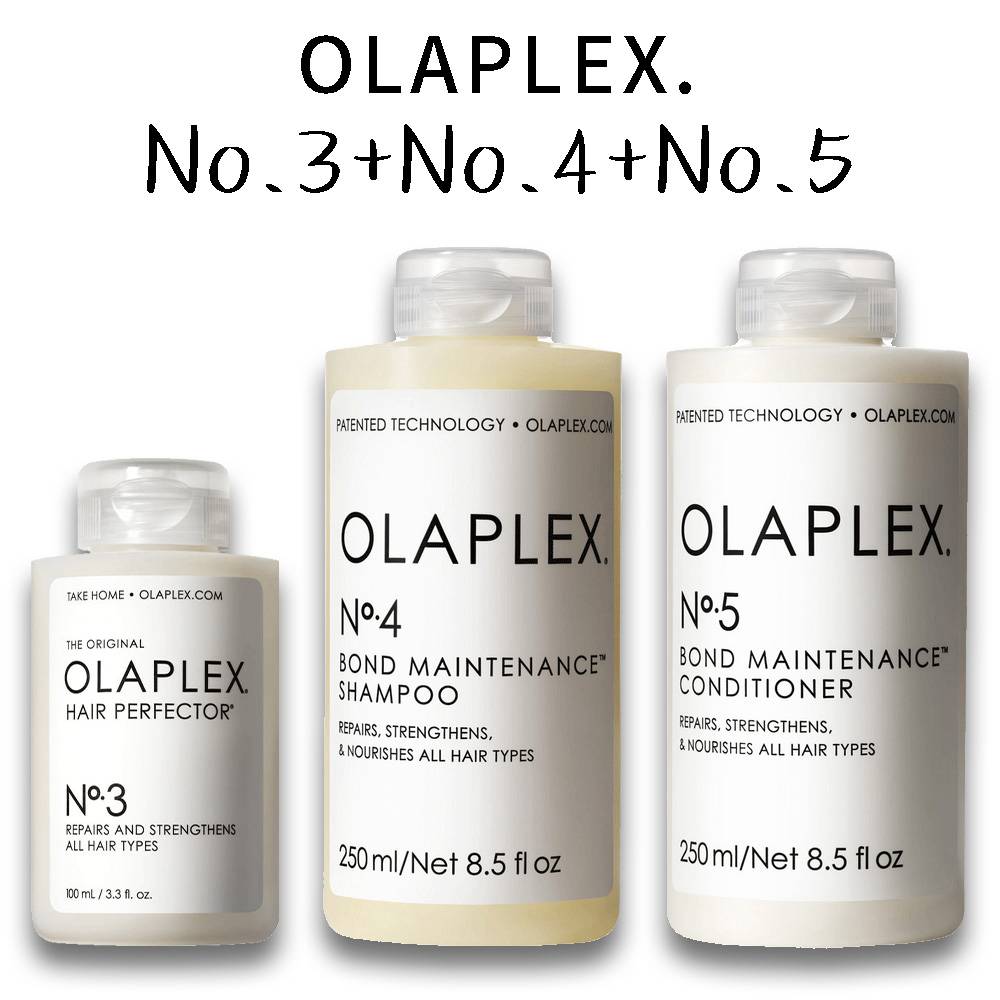3PCS Olaplex No.3/4/5 Hair Care Set Shampoo and Conditioner Improve and Repair Hair Quality Strong and Resistant to Breakage