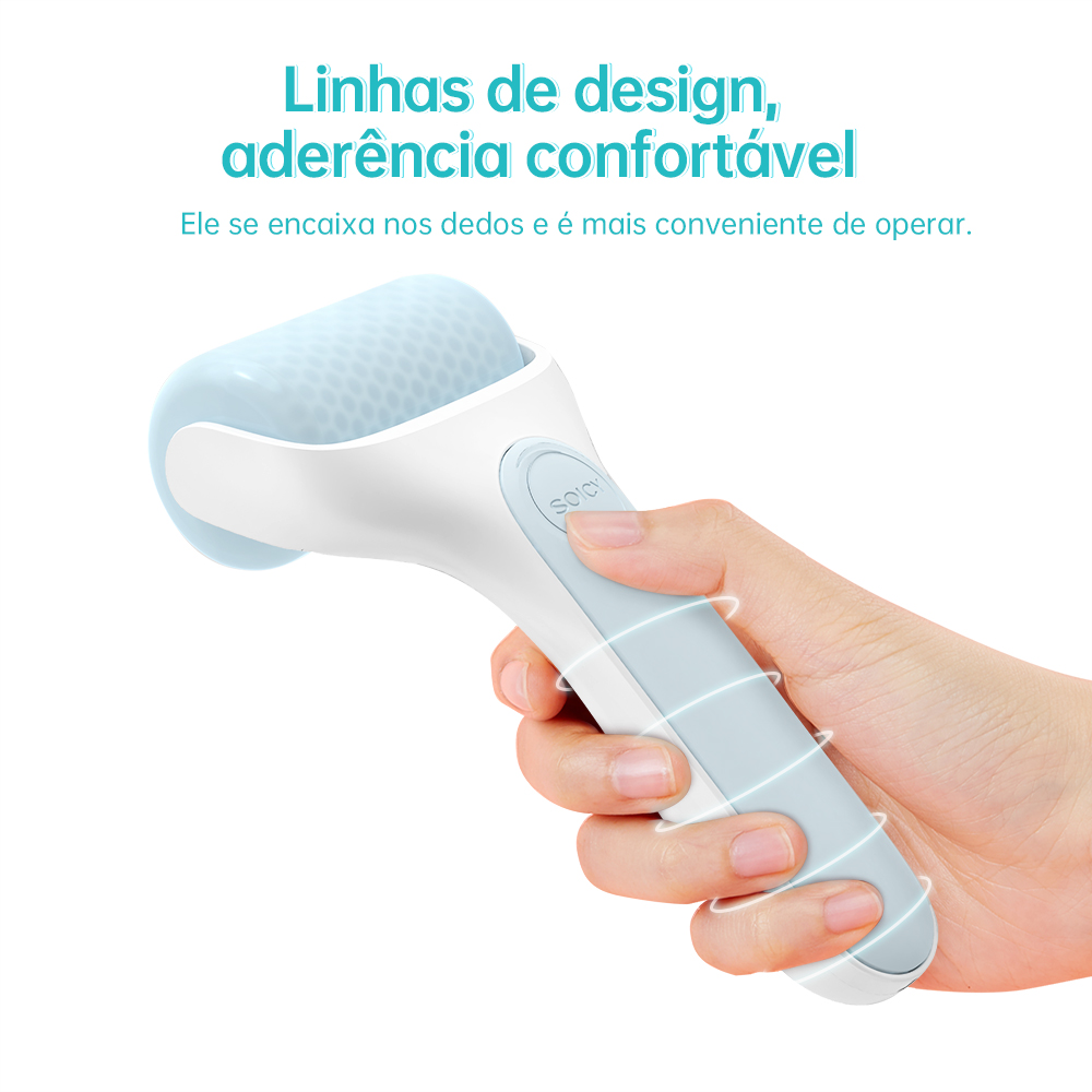 Ice Roller For Face Eyes Neck Facial Roller Massage Roller Body Face Massagers Facial Cold Therapy Summer Travel Skin Care Cooling Device